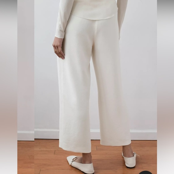 Aritzia Alfred Sorrento wide leg pants in black - Picture 7 of 9